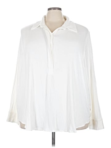 Universal Standard Long Sleeve Polo (view 1)
