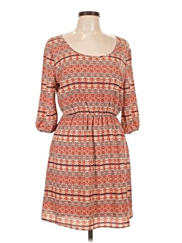 Pink Owl Casual Dress (view 1)