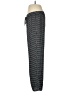 Ann Taylor LOFT 100% Polyester Houndstooth Black Casual Pants Size M - photo 5