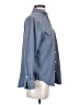 Everlane Blue Long Sleeve Button-Down Shirt Size 4 - photo 4