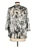 Easywear by Chico's 100% Polyester Silver Cardigan Size Lg (2) - photo 2