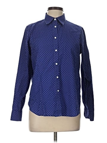 Lauren by Ralph Lauren Long Sleeve Button-Down Shirt (view 1)