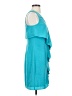 Laundry by Shelli Segal 100% Polyester Teal Cocktail Dress Size 2 - photo 4