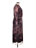 Anne Klein Animal Print Burgundy Cocktail Dress Size 14 - photo 4