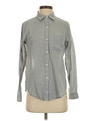 Current/Elliott Long Sleeve Button-Down Shirt (view 1)