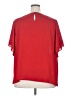 Liz Claiborne 100% Polyester Red Short Sleeve Blouse Size 2X - photo 2