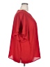 Liz Claiborne 100% Polyester Red Short Sleeve Blouse Size 2X - photo 4