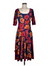 Lularoe Paisley Blue Casual Dress Size M - photo 1
