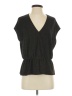 Veronica M. Gray Short Sleeve Top Size S - photo 1