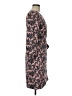 J.Crew 100% Polyester Paisley Brown Casual Dress Size 6 - photo 4