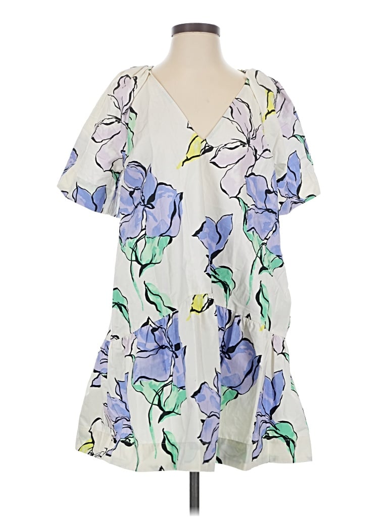 A New Day Casual Dress In White