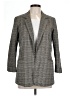 oasis Plaid Gray Blazer Size 12 - photo 1