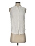 Bella Dahl Ivory Sleeveless Button-Down Shirt Size XS - photo 1