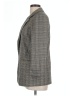 oasis Plaid Gray Blazer Size 12 - photo 5