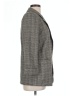 oasis Plaid Gray Blazer Size 12 - photo 4