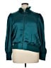 Marled Teal Track Jacket Size XL - photo 1