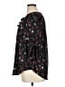 Torrid 100% Polyester Floral Black 3/4 Sleeve Blouse Size 1X Plus (1) - photo 5