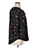 Torrid 100% Polyester Floral Black 3/4 Sleeve Blouse Size 1X Plus (1) - photo 4