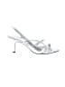 Naturalizer Silver Sandals Size 8 1/2 (wide) - photo 1