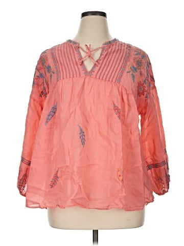 Johnny Was 3/4 Sleeve Blouse (view 1)