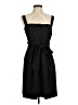 Theory Solid Black Casual Dress Size 8 - photo 1