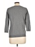 Ann Taylor LOFT Outlet 100% Cotton Gray Pullover Sweater Size L - photo 2