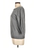 Ann Taylor LOFT Outlet 100% Cotton Gray Pullover Sweater Size L - photo 5
