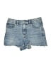 Express Blue Denim Shorts Size 10 - photo 1