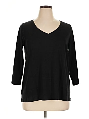 St. John's Bay 3/4 Sleeve T-Shirt (view 1)