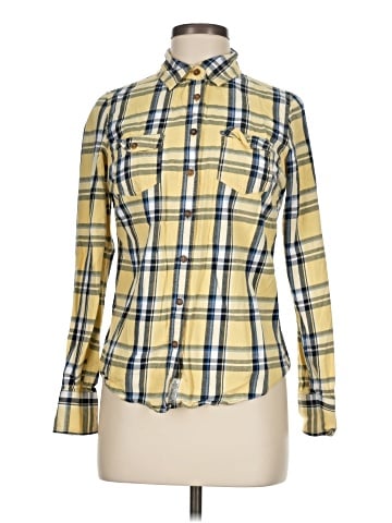 Aeropostale Long Sleeve Button-Down Shirt (view 1)