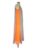 Style Color Block Orange Casual Dress Size S - photo 4