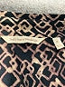 Soft Surroundings 100% Viscose Animal Print Black Long Sleeve Blouse Size M - photo 4