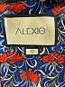 Alexis 100% Polyester Paisley Blue Casual Dress Size S - photo 7