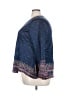 One World Blue 3/4 Sleeve Blouse Size 3X - photo 5