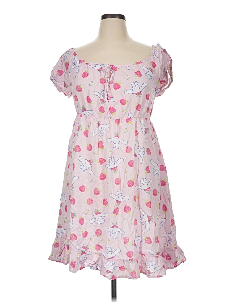 Pre-owned Sanrio Casual Dress In Pink