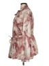 Maurices 100% Polyester Tie-dye Pink Jacket Size 1X - photo 5