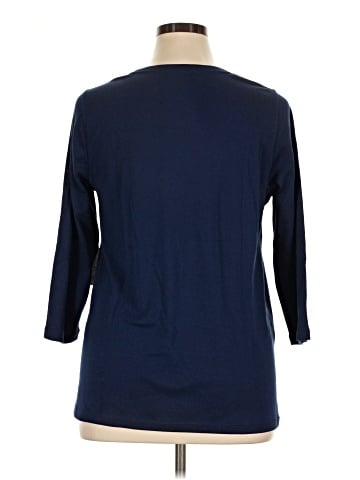 St. John's Bay 3/4 Sleeve T-Shirt (view 2)