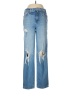 Old Navy Hearts Blue Jeans Size 6 - photo 1