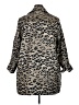 Chico's 100% Polyester Animal Print Tan Coat Size XL (3) - photo 2