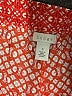 Hinge 100% Viscose Print Red Casual Pants Size S - photo 4