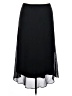 DressBarn 100% Polyester Solid Black Formal Skirt Size 20 - photo 1