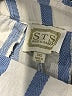 Sail to Sable Stripes Blue Shorts Size XXS - photo 3