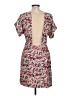 BCBGeneration 100% Rayon Print Red Cocktail Dress Size L - photo 2