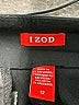 IZOD Solid Black Athletic Shorts Size 12 - photo 3