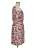 BCBGeneration 100% Rayon Print Red Cocktail Dress Size L - photo 4