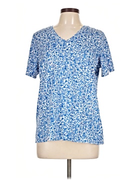 Lands' End Short Sleeve Henley