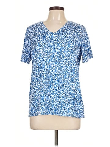 Lands' End Short Sleeve Henley (view 1)