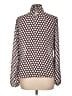 Worthington 100% Polyester Polka Dots Ivory Long Sleeve Blouse Size L - photo 2