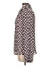 Worthington 100% Polyester Polka Dots Ivory Long Sleeve Blouse Size L - photo 5