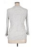 Ann Taylor LOFT 100% Rayon Gray 3/4 Sleeve Blouse Size XL - photo 2